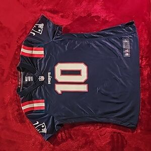 Woman's, NFL Jersey, XL, Red white and blue